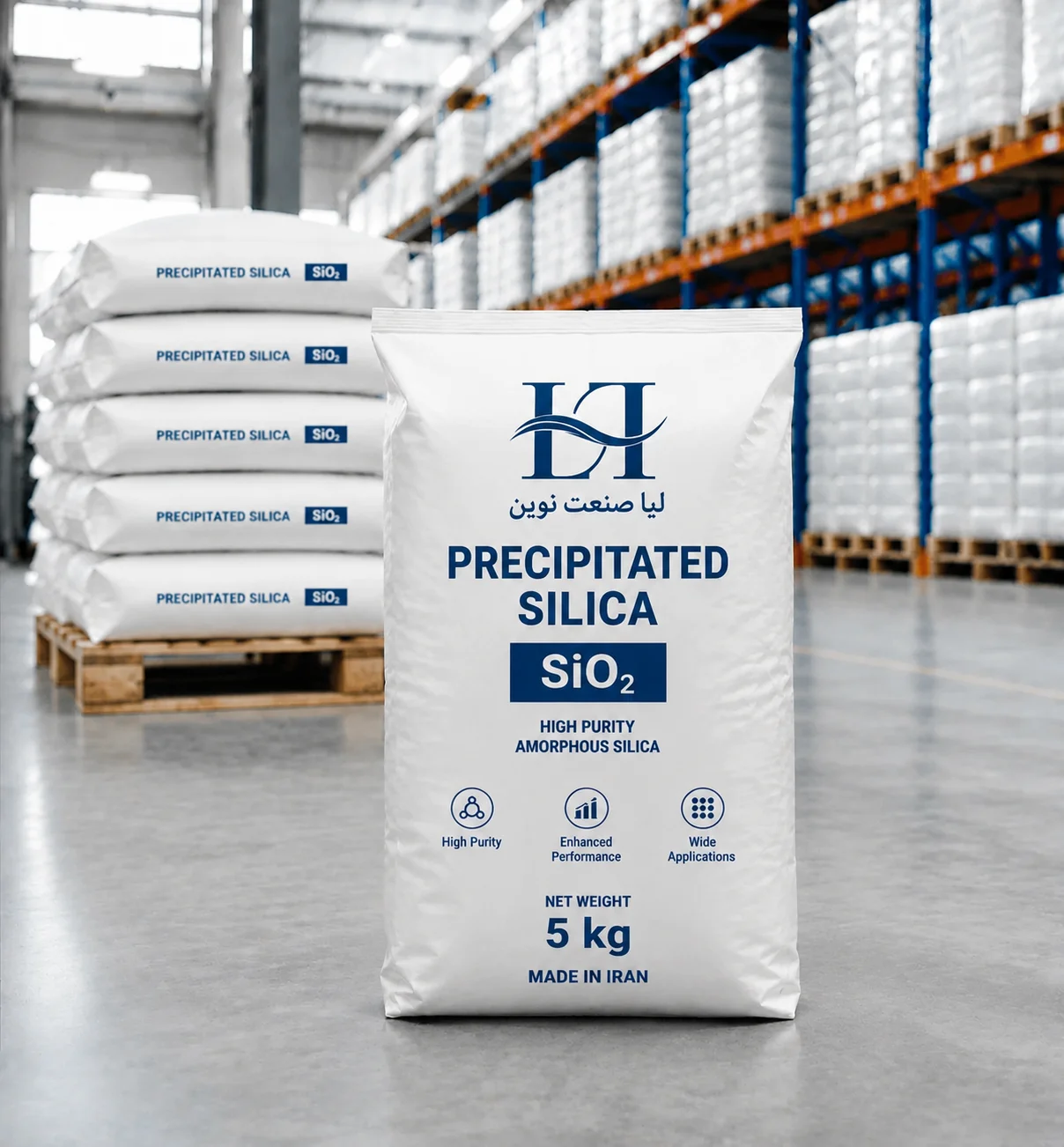 سیلیکای رسوبی (Precipitated Silica) - گرید تقویت‌کننده صنعتی